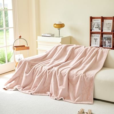 Textured Knitted Blanket